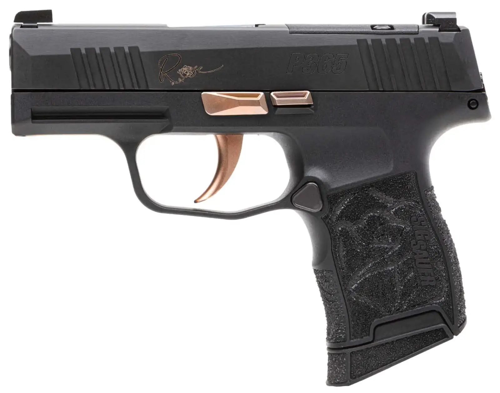 SIG SAUER P365 380ACP ROSE PSTL 2-10RD OPTIC RDY